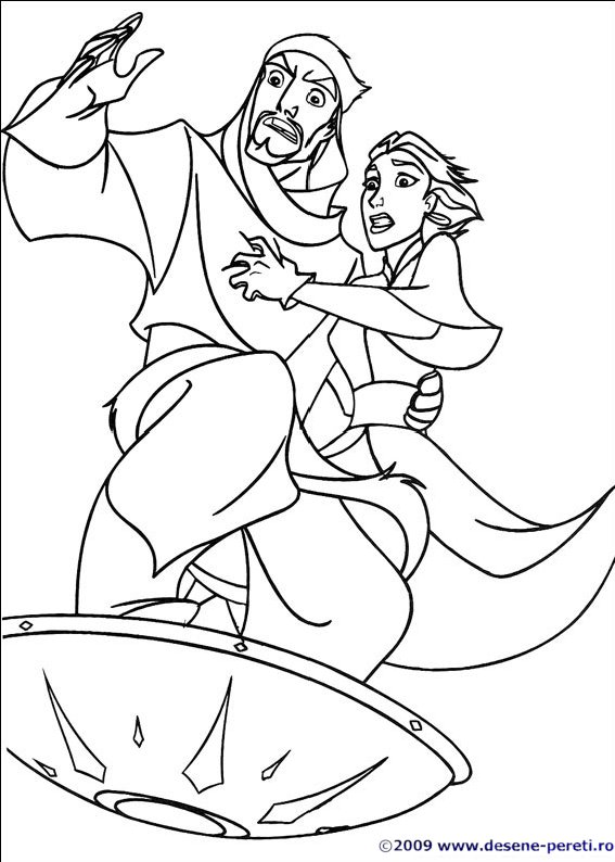 sinbad desene colorat